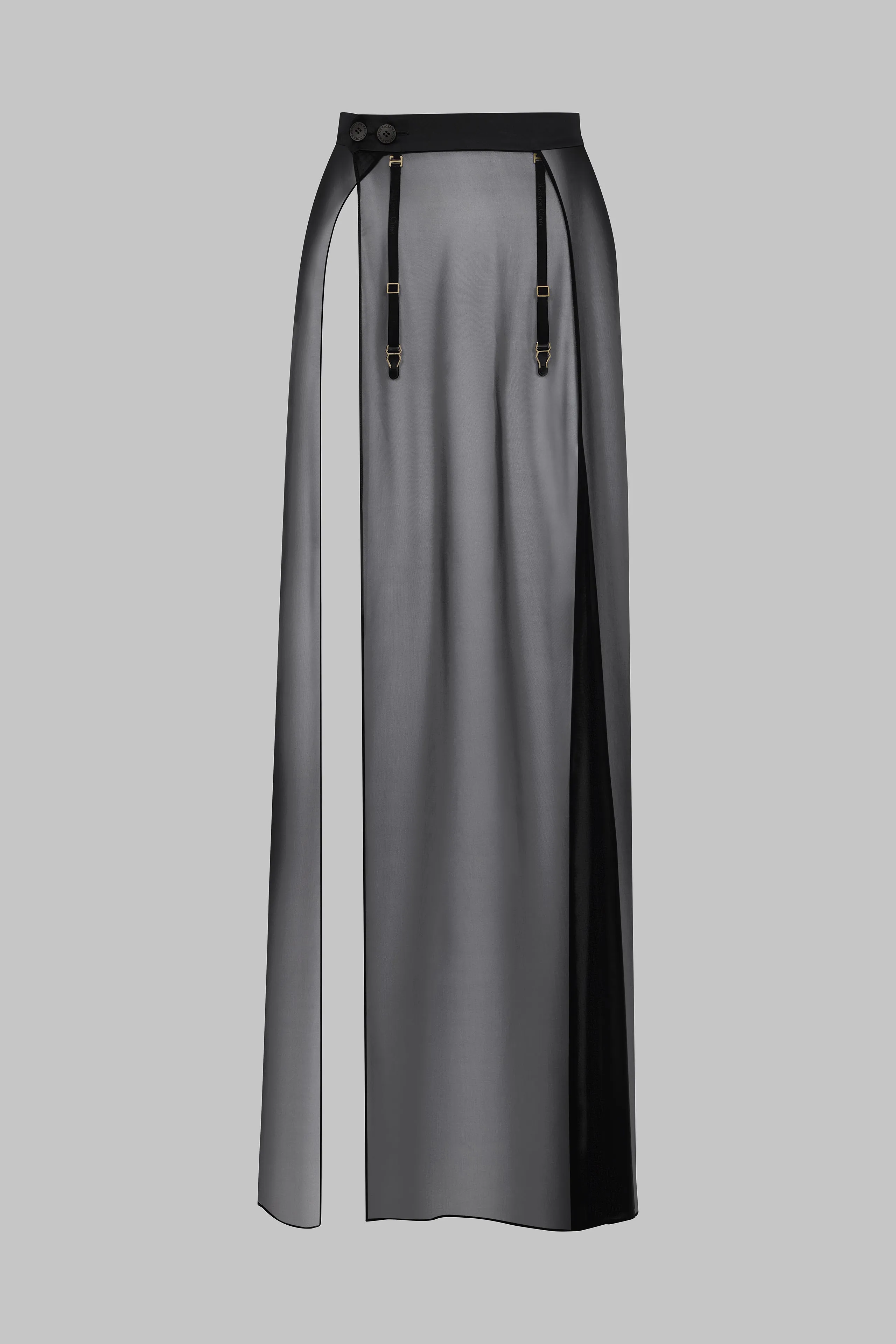005 Transparent wrap skirt - Le Vestiaire