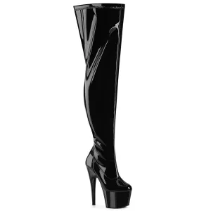 7 Inch Heel ADORE-3000WCF Black Patent