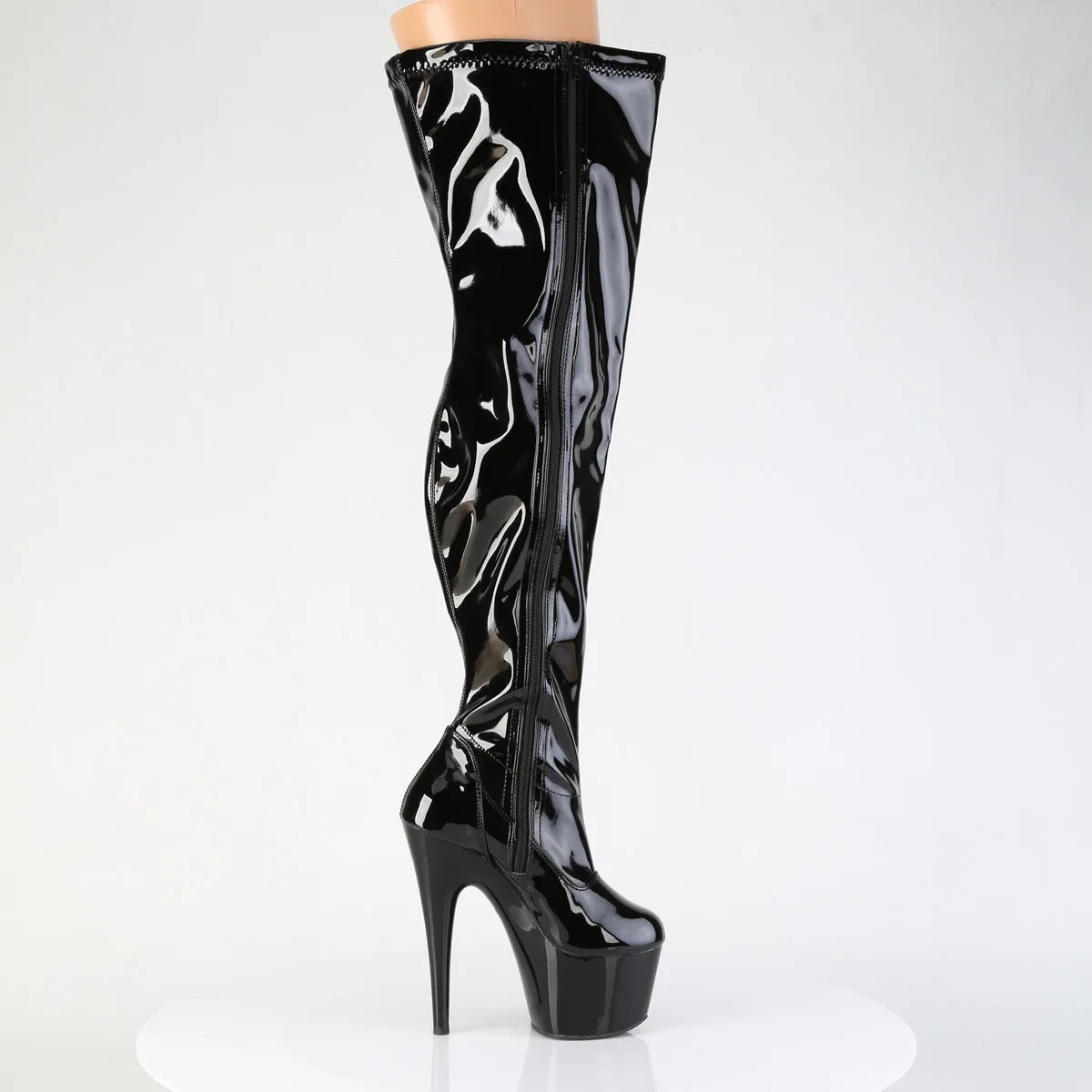 7 Inch Heel ADORE-3000WCF Black Patent