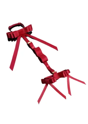 Bowknot Hogtie Portable Bondage Gear