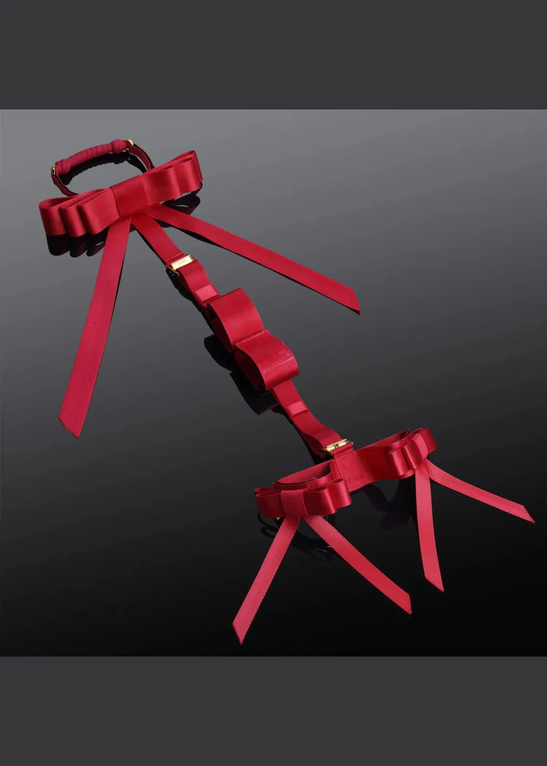 Bowknot Hogtie Portable Bondage Gear