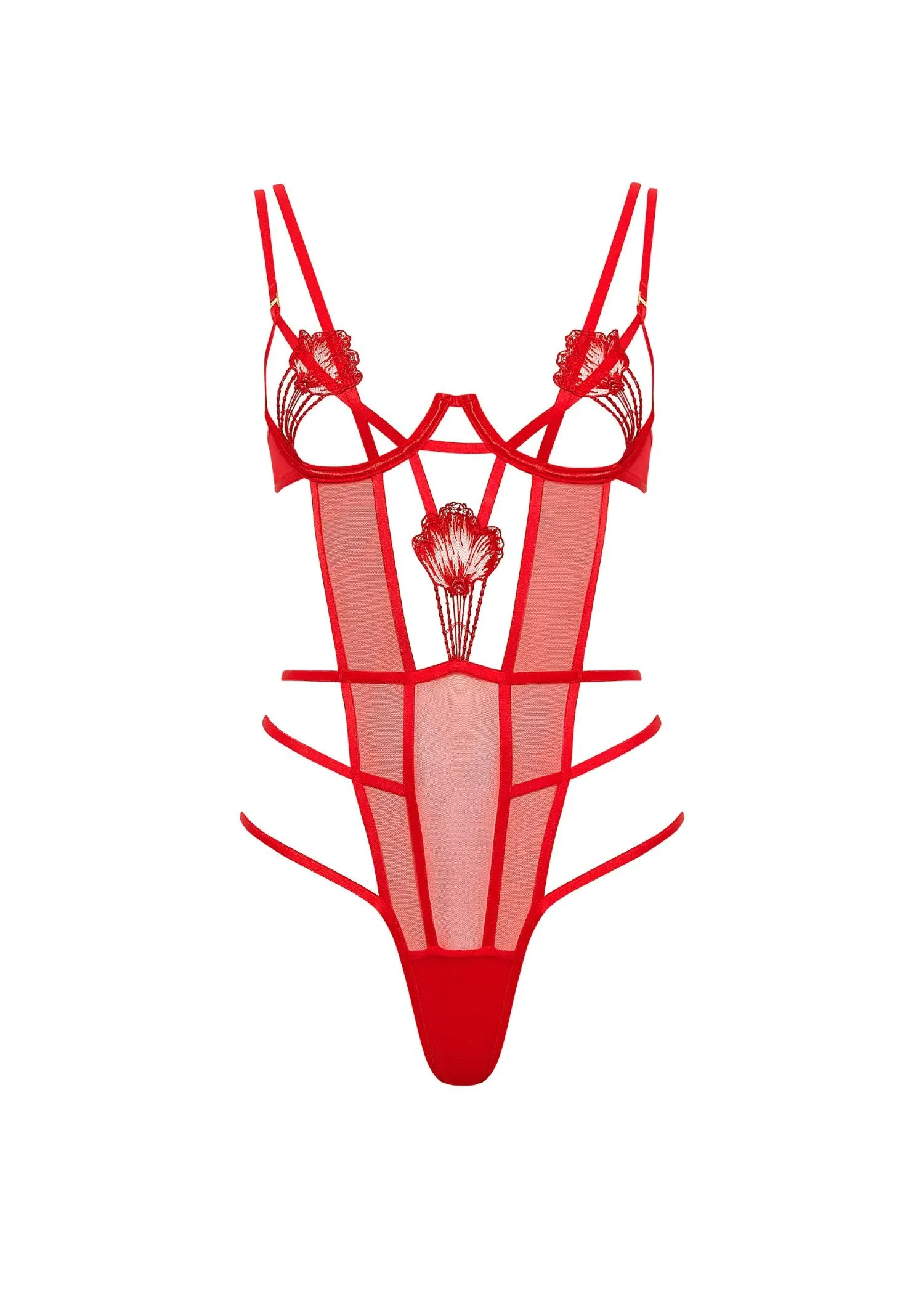 Brigitte Wired Body (Red)