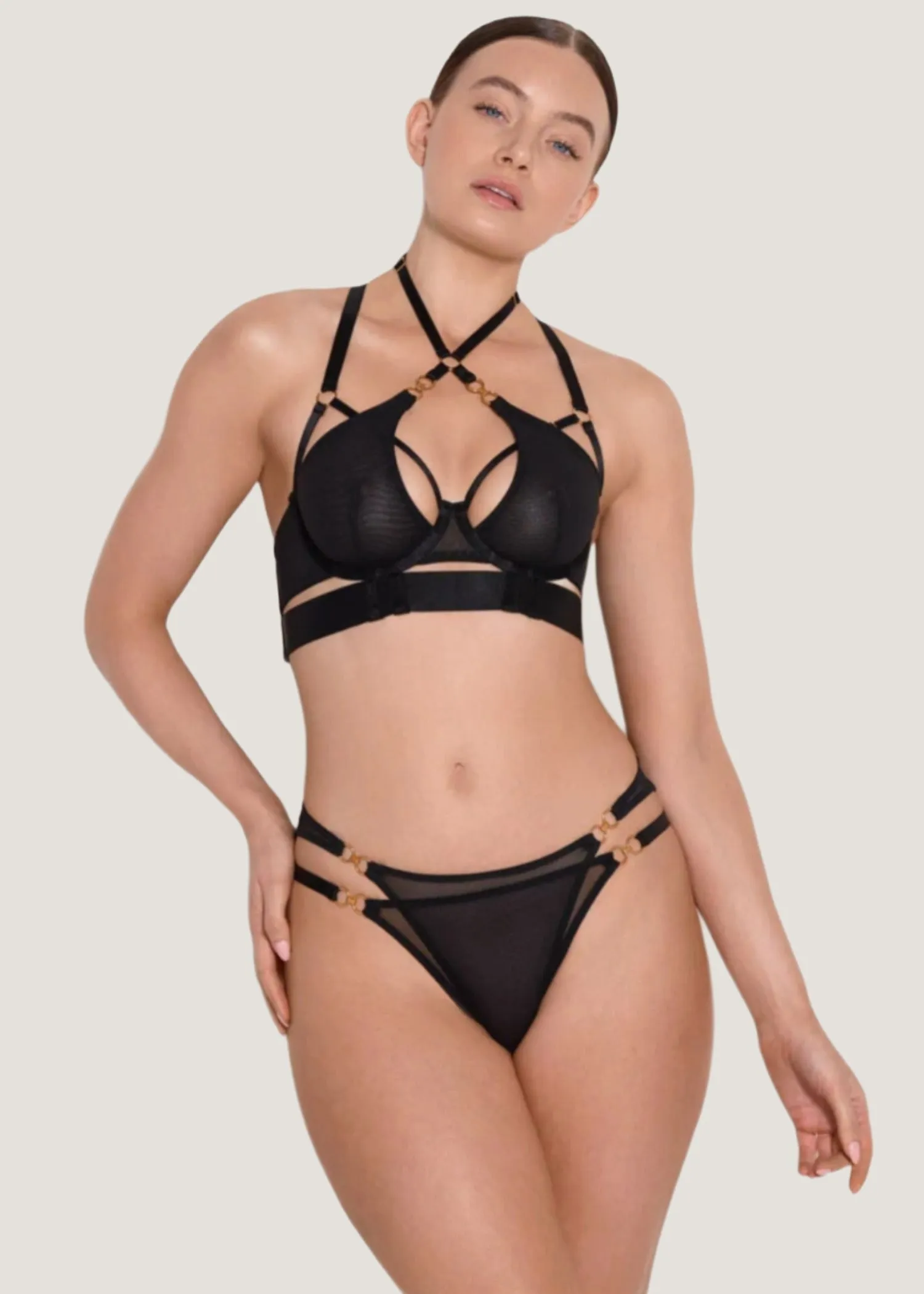 Cadi Bodice Bra (Black)
