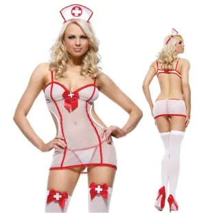 Caregiver Chic Roleplay Ensemble Lingerie