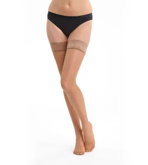 Cinnamon DIM Up Beauty Resist 20 sheer ladder resist hold ups
