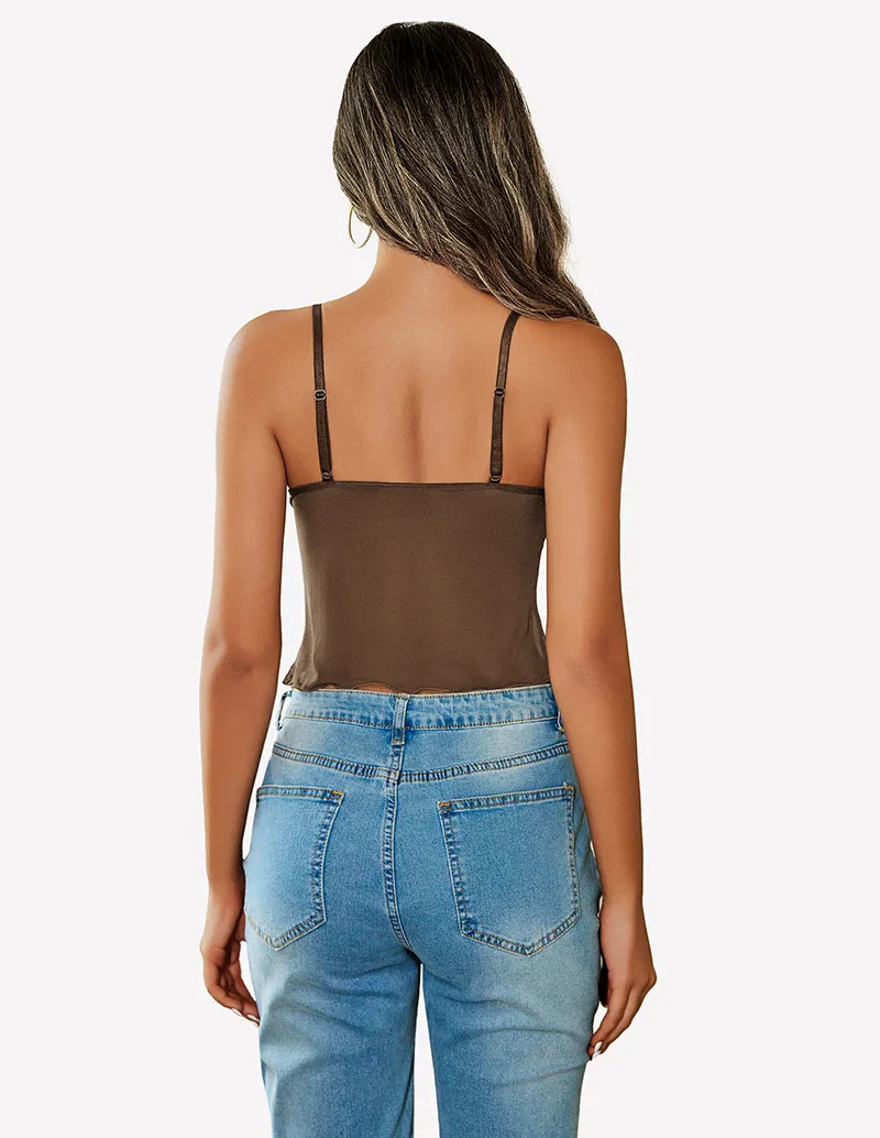 Crop Top Mesh Y2K Tank Tops