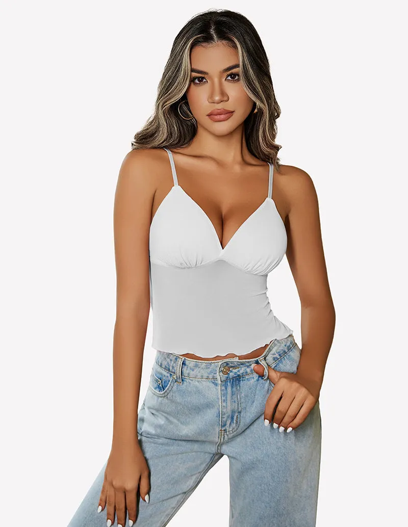 Crop Top Mesh Y2K Tank Tops