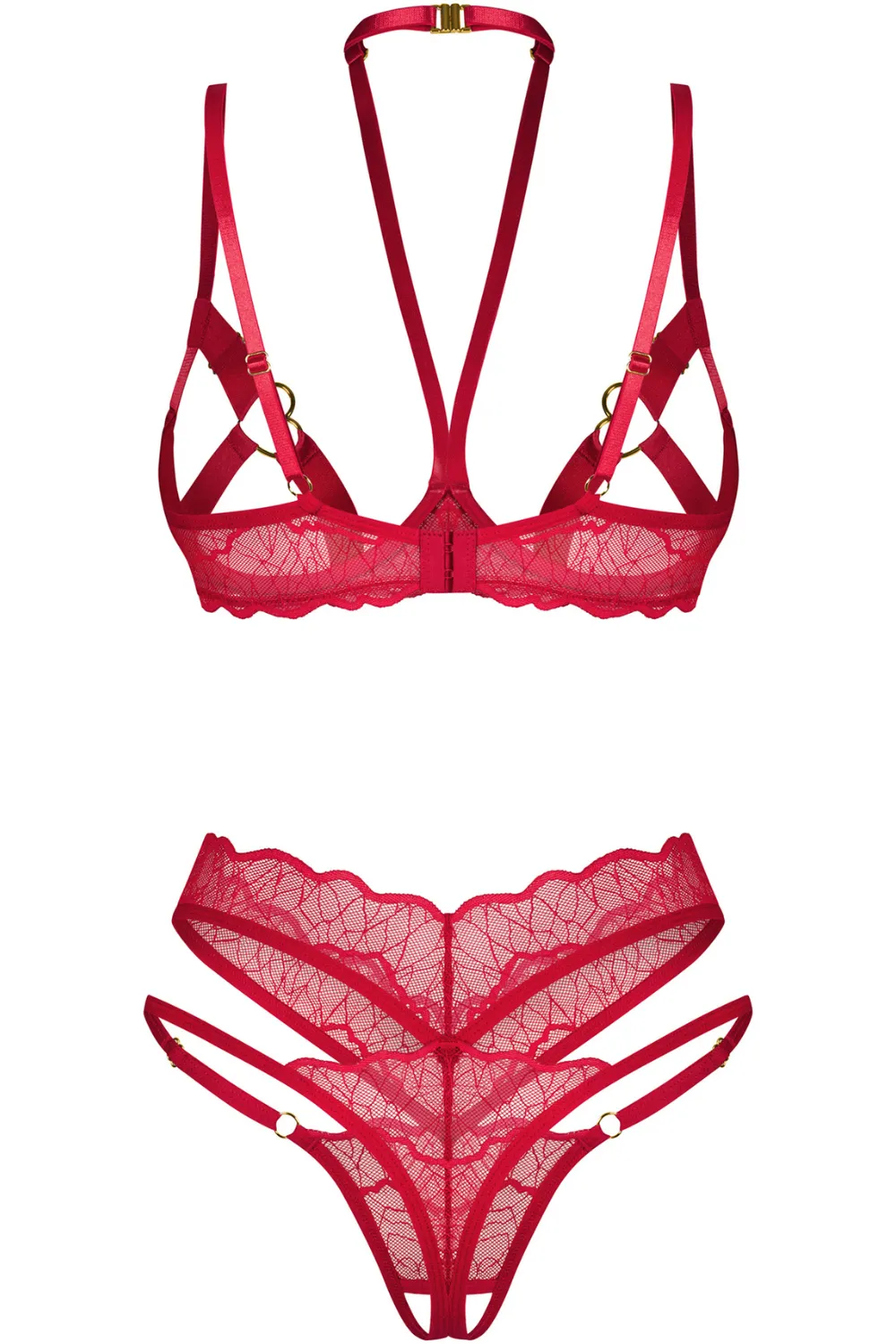 Cupide Desir Open Bra & Thong