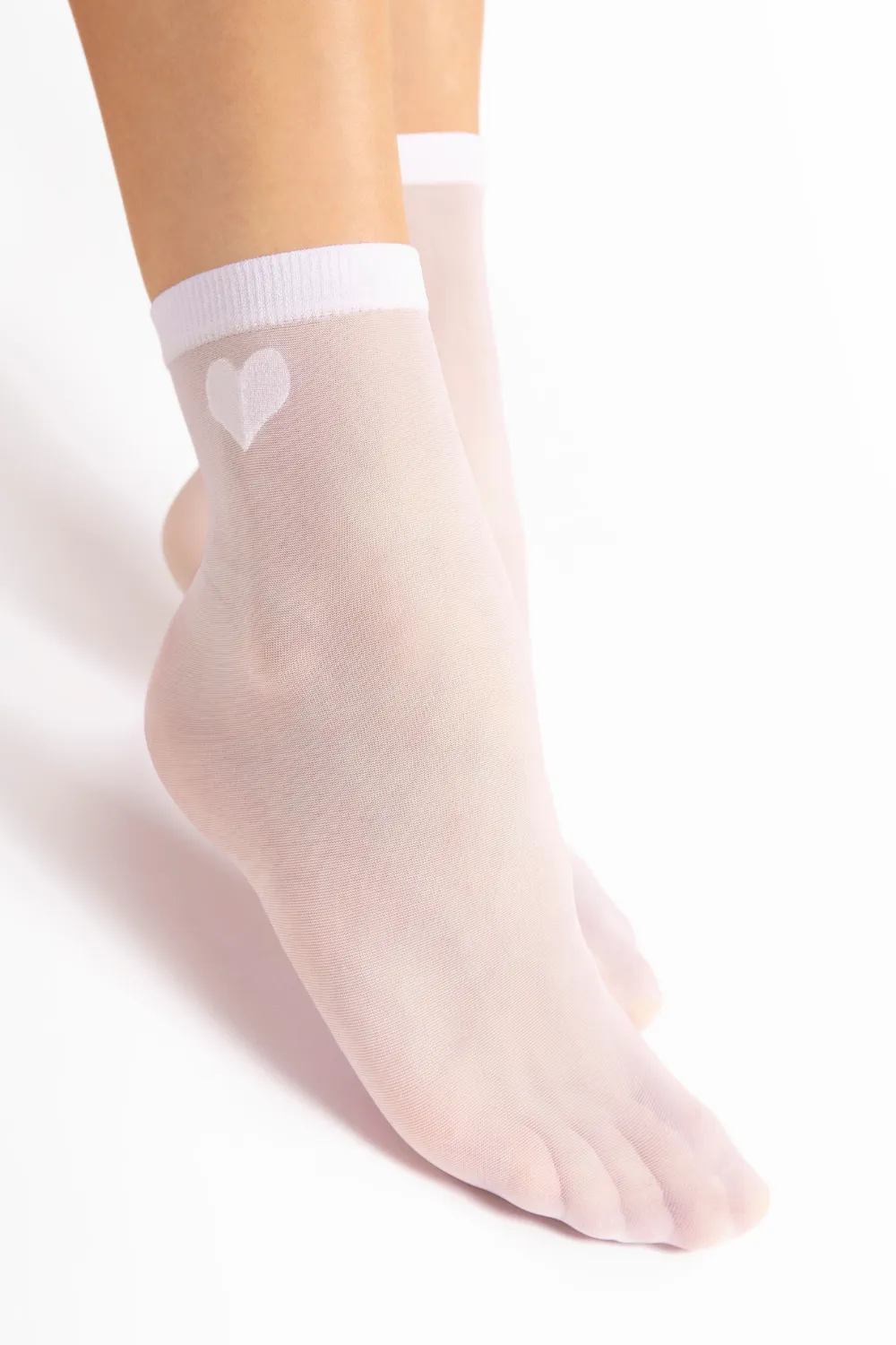 Cupido Socks 20 Denier in White