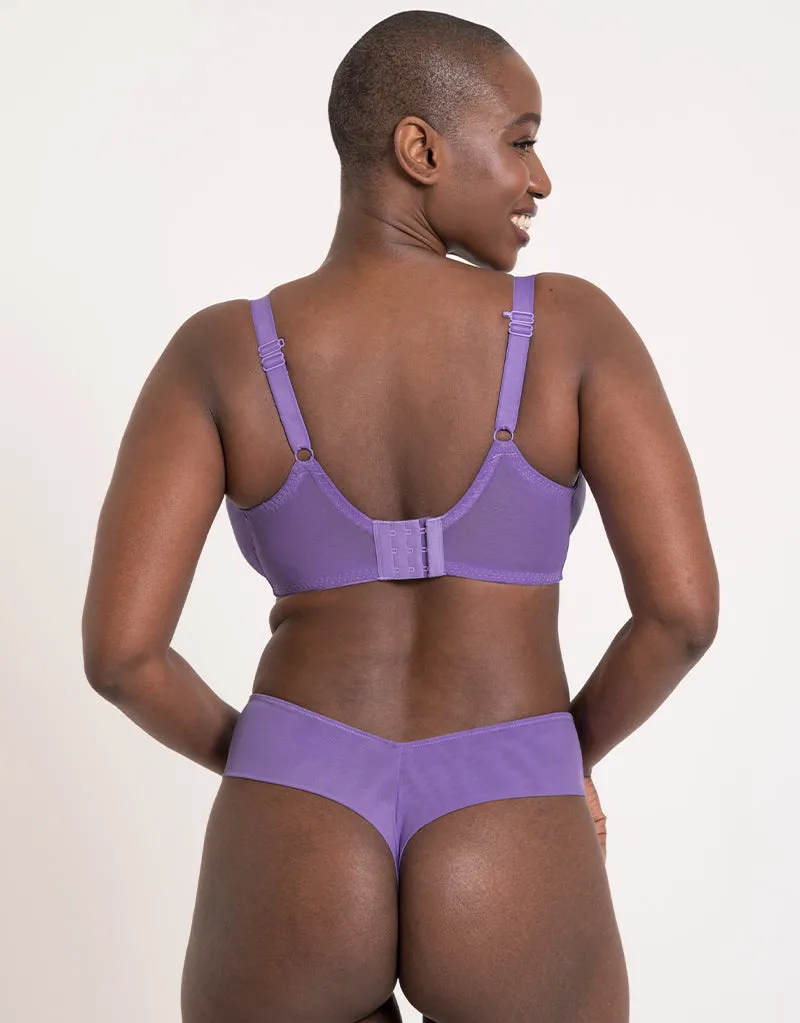 Curvy Kate Flare Full Plunge Side Support Multiway Bra Amethyst Purple