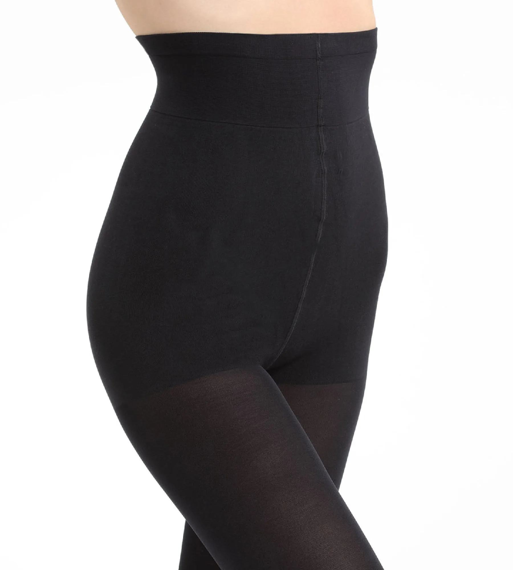 Diam's Ventre Plat 67 blackout tummy slimming tights in black