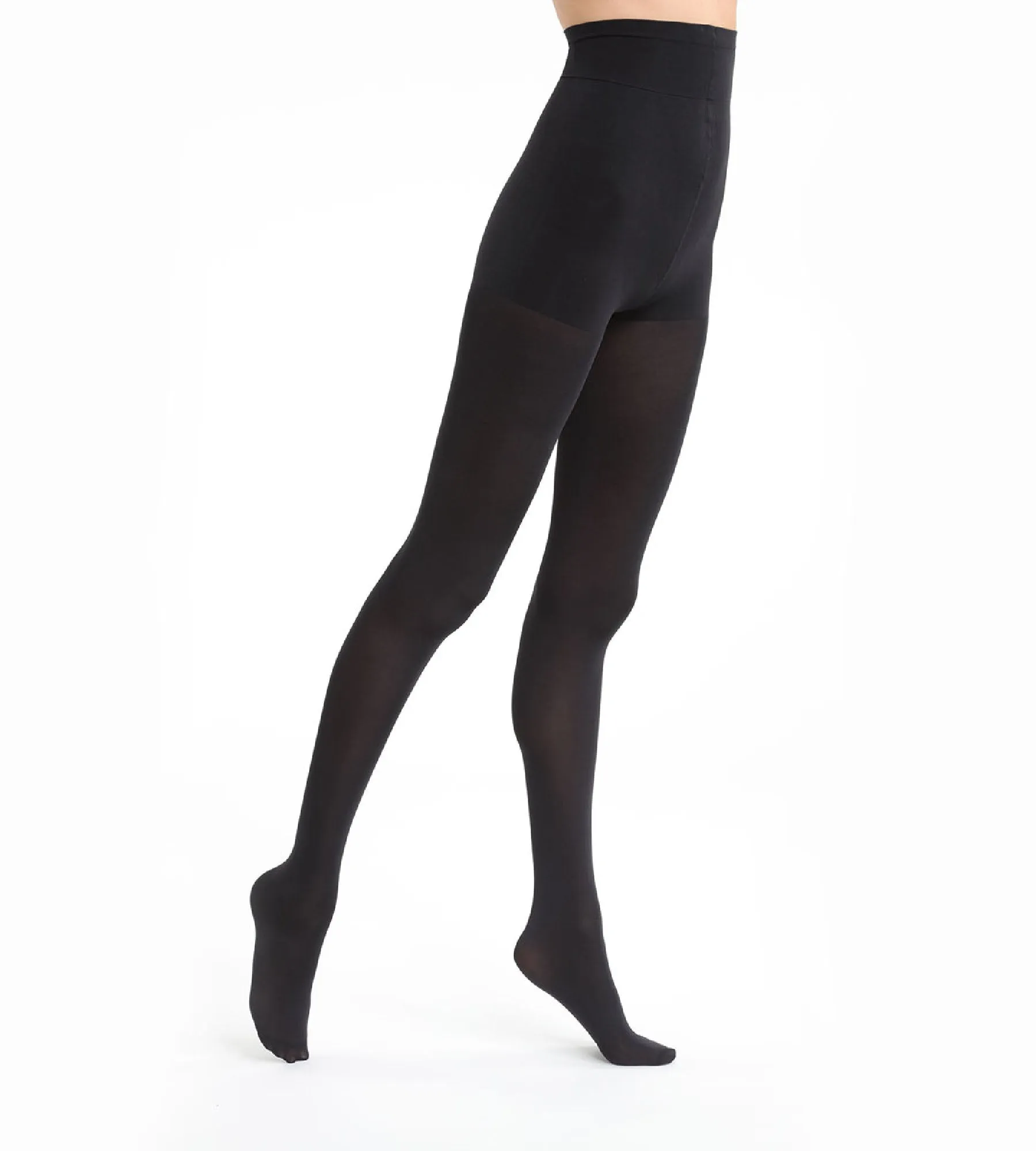 Diam's Ventre Plat 67 blackout tummy slimming tights in black