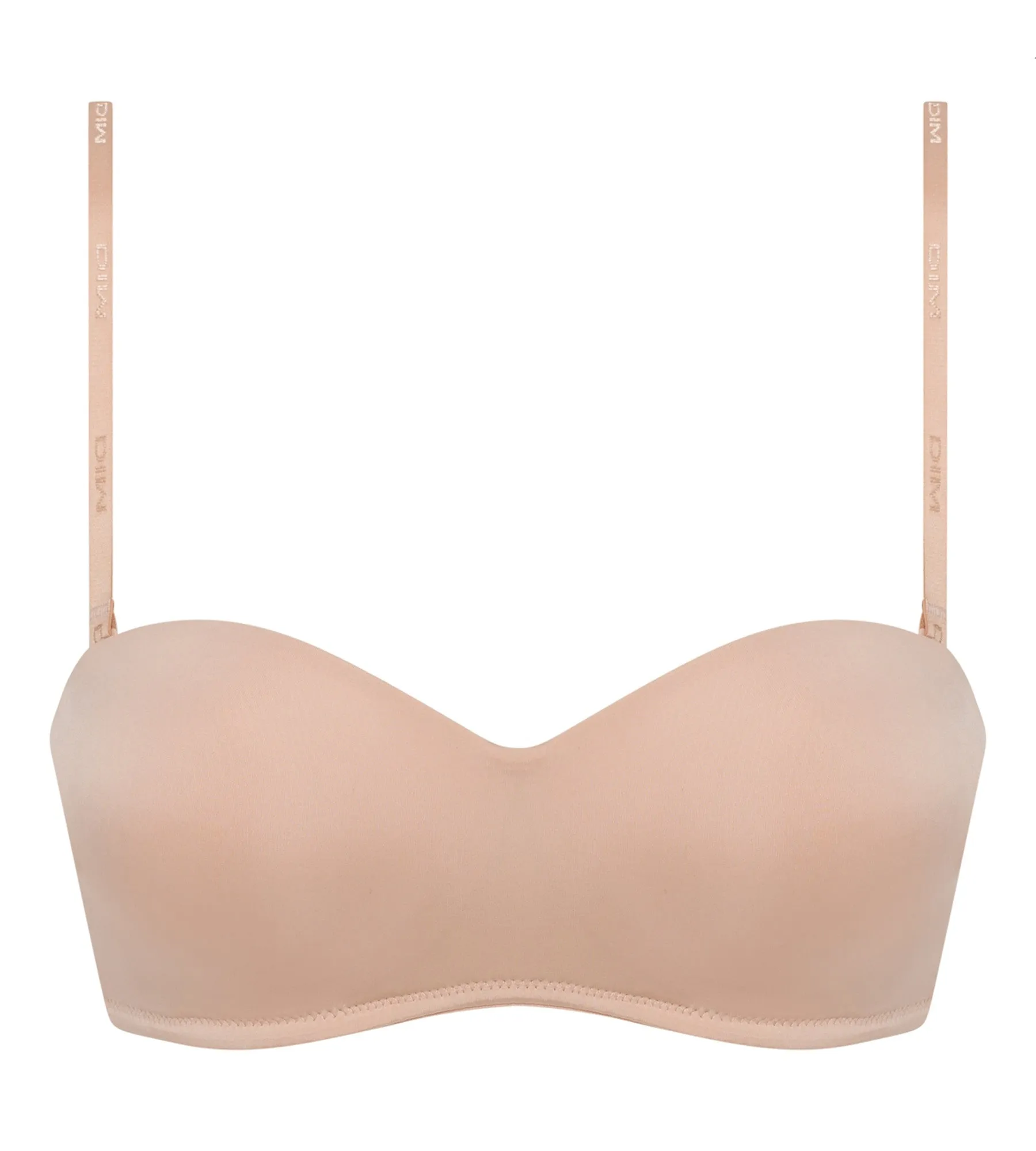 Dim InvisiFree nude wireless strapless bra