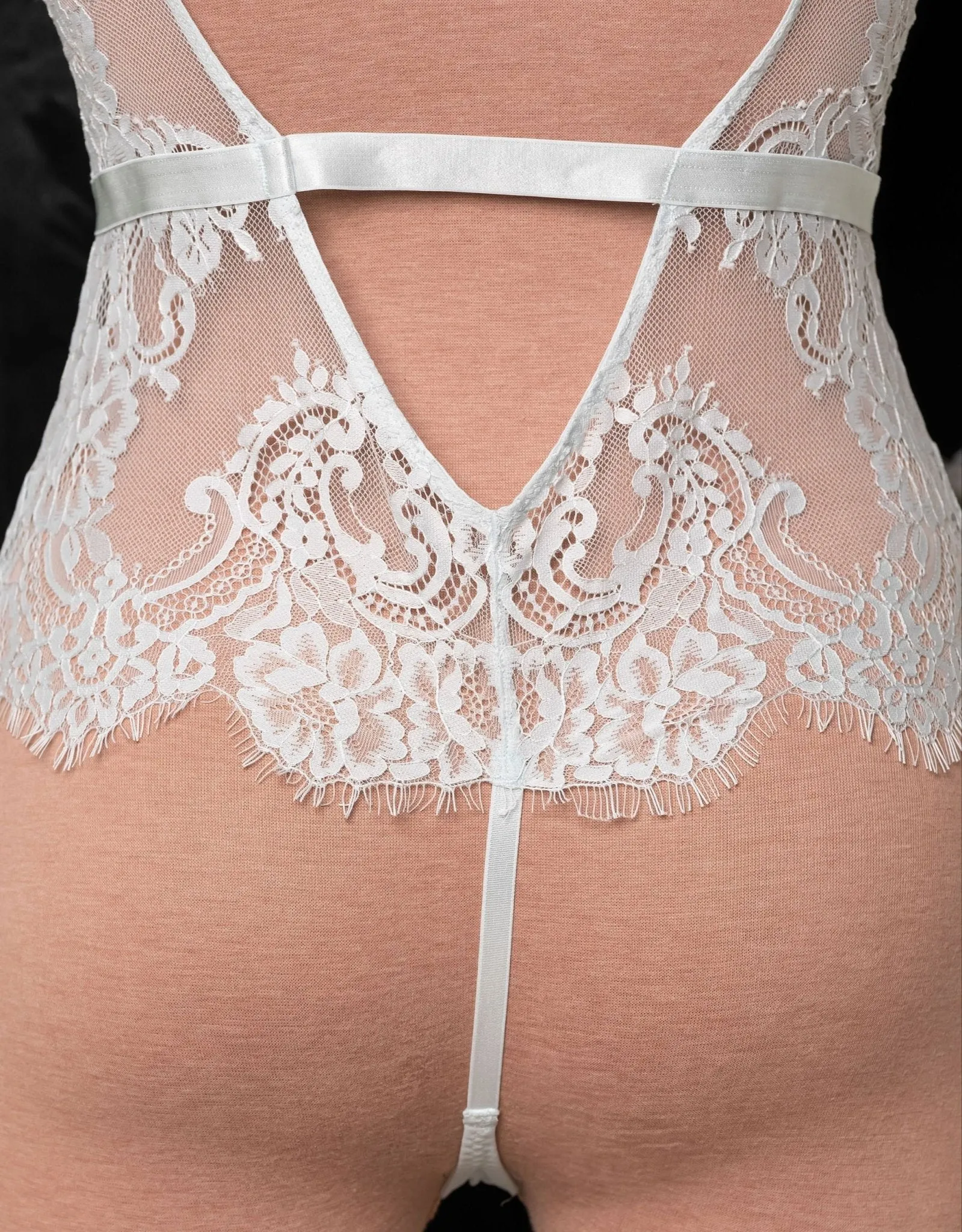 Eyelash Lace Teddy - Something Blue