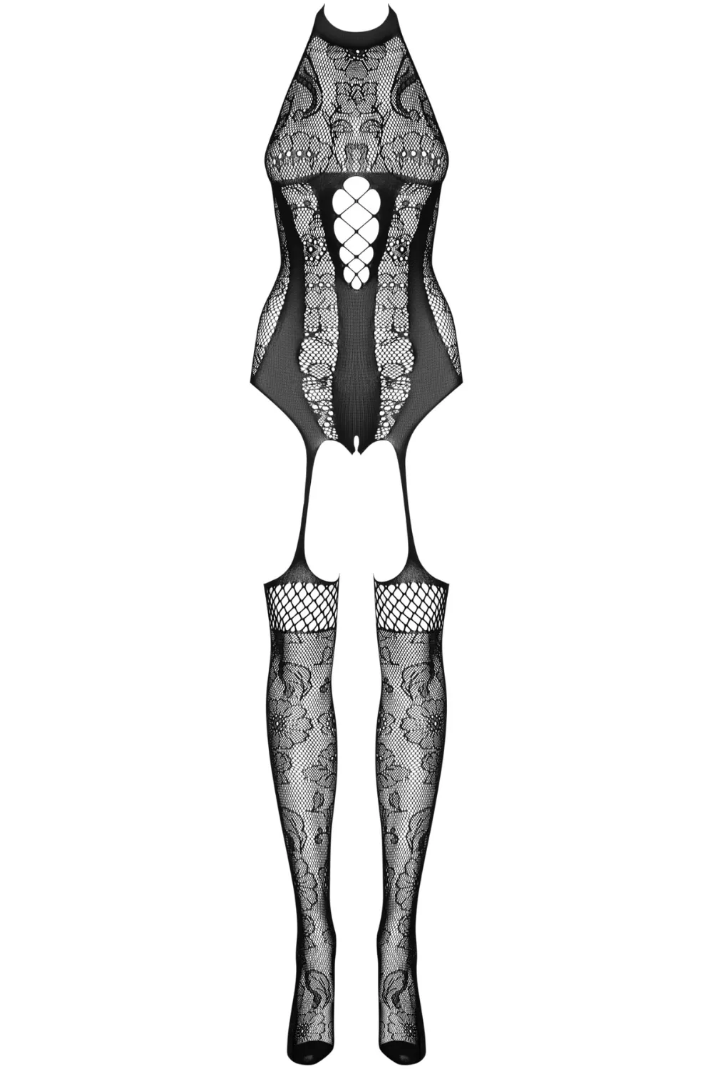 F240 Crotchless Bodystocking