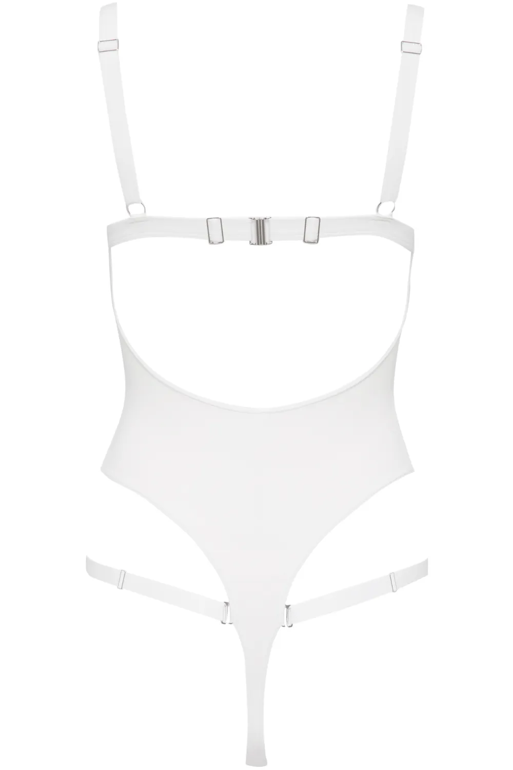 Fatale Thong Swimsuit in White