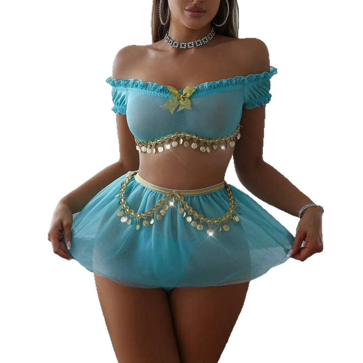 Genie in a Bra Sheer Roleplay Lingerie