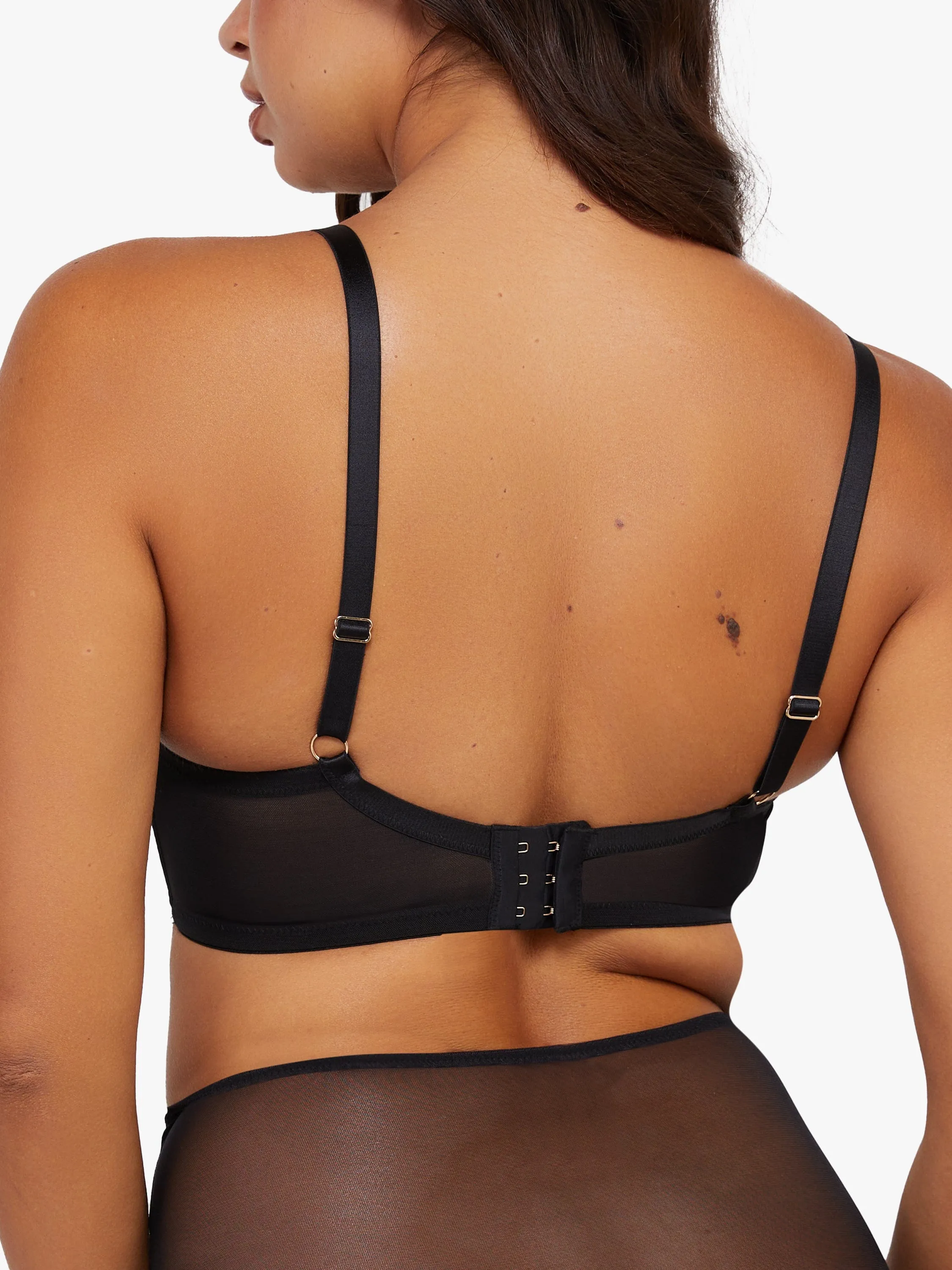 Hazel Leopard Print Bullet Bra