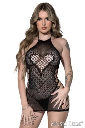 Heart Net Chemise
