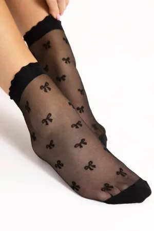 Hey Baby Socks 15 Denier in Black