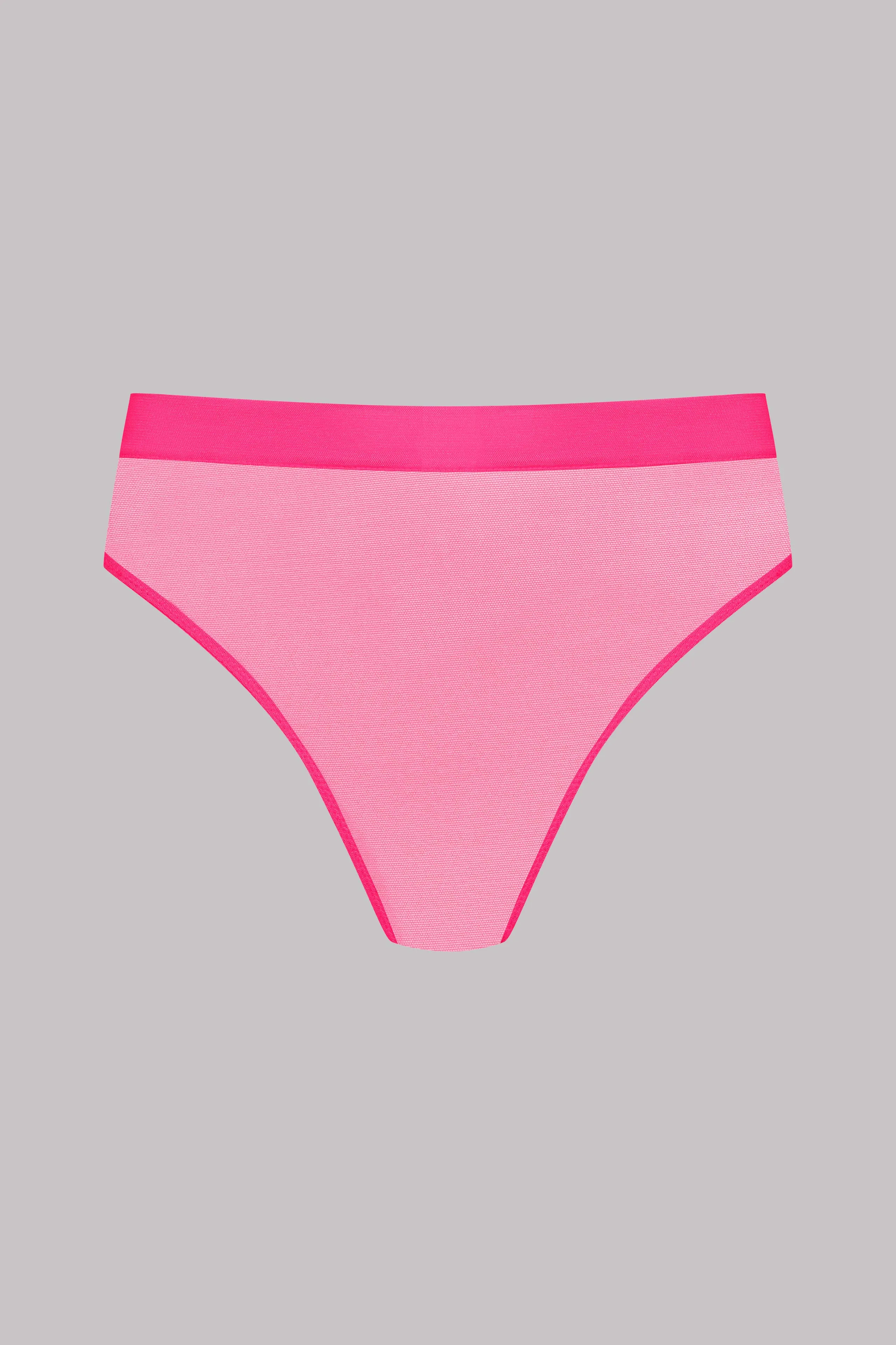 High-waist Thong - Corps à Corps Neon