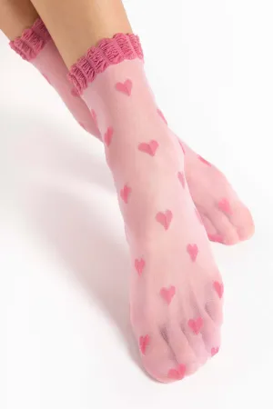 Kokoro Socks 20 Denier in Rose