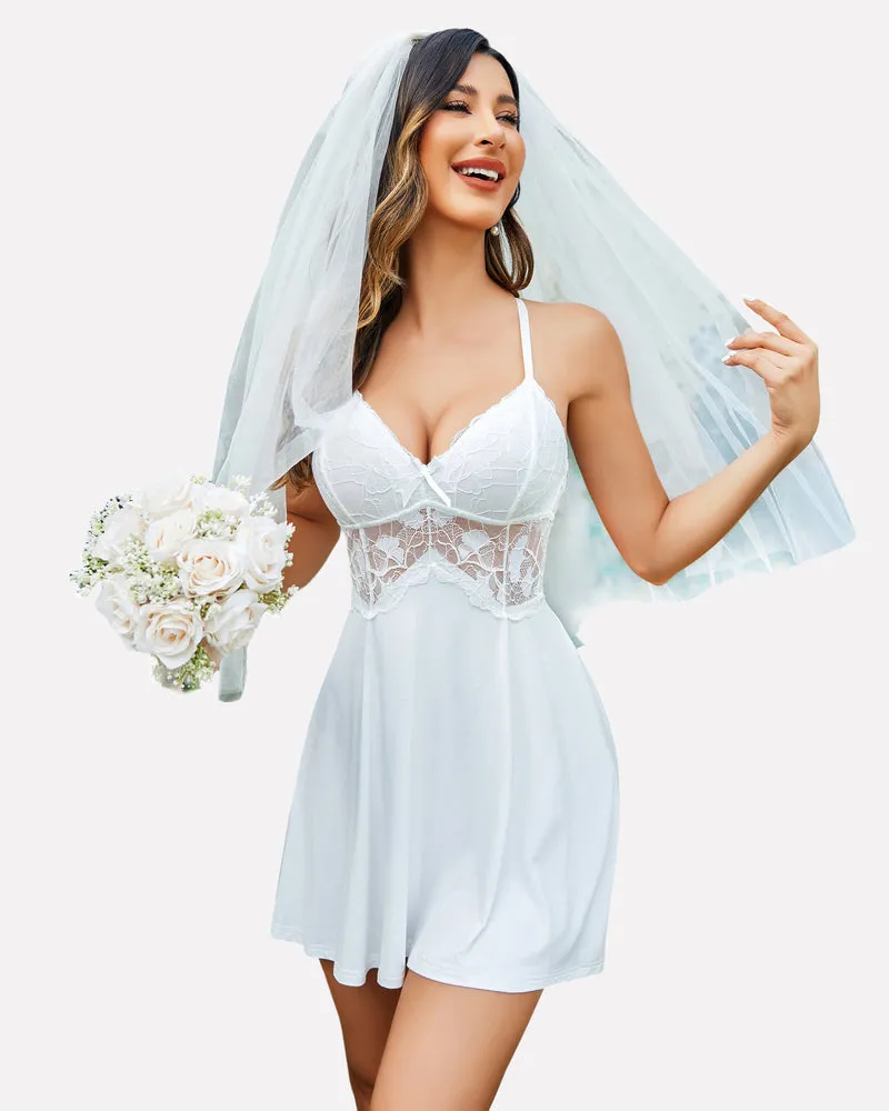 Lace Nightgown Babydoll Lingerie