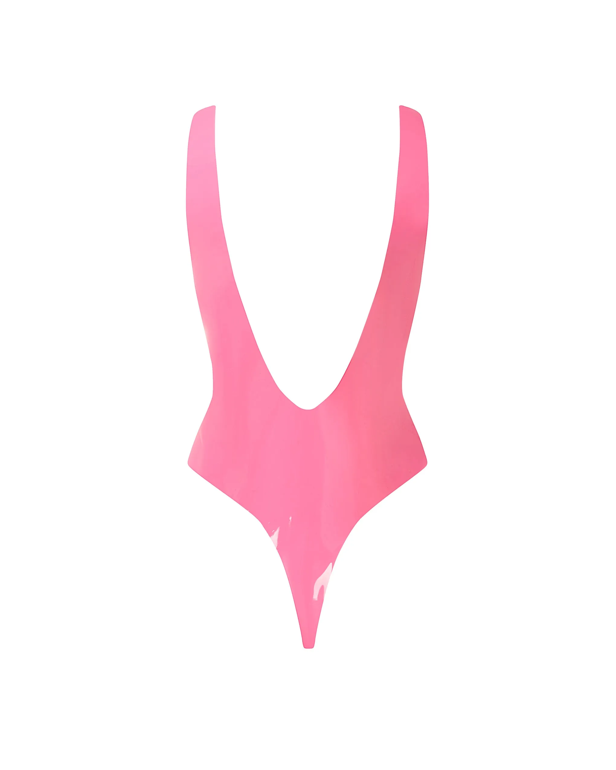Latex Bodysuit Pink
