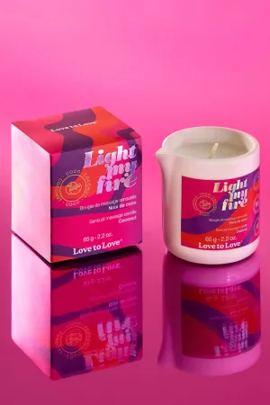 Light My Fire Massage Candle Coconut 65g