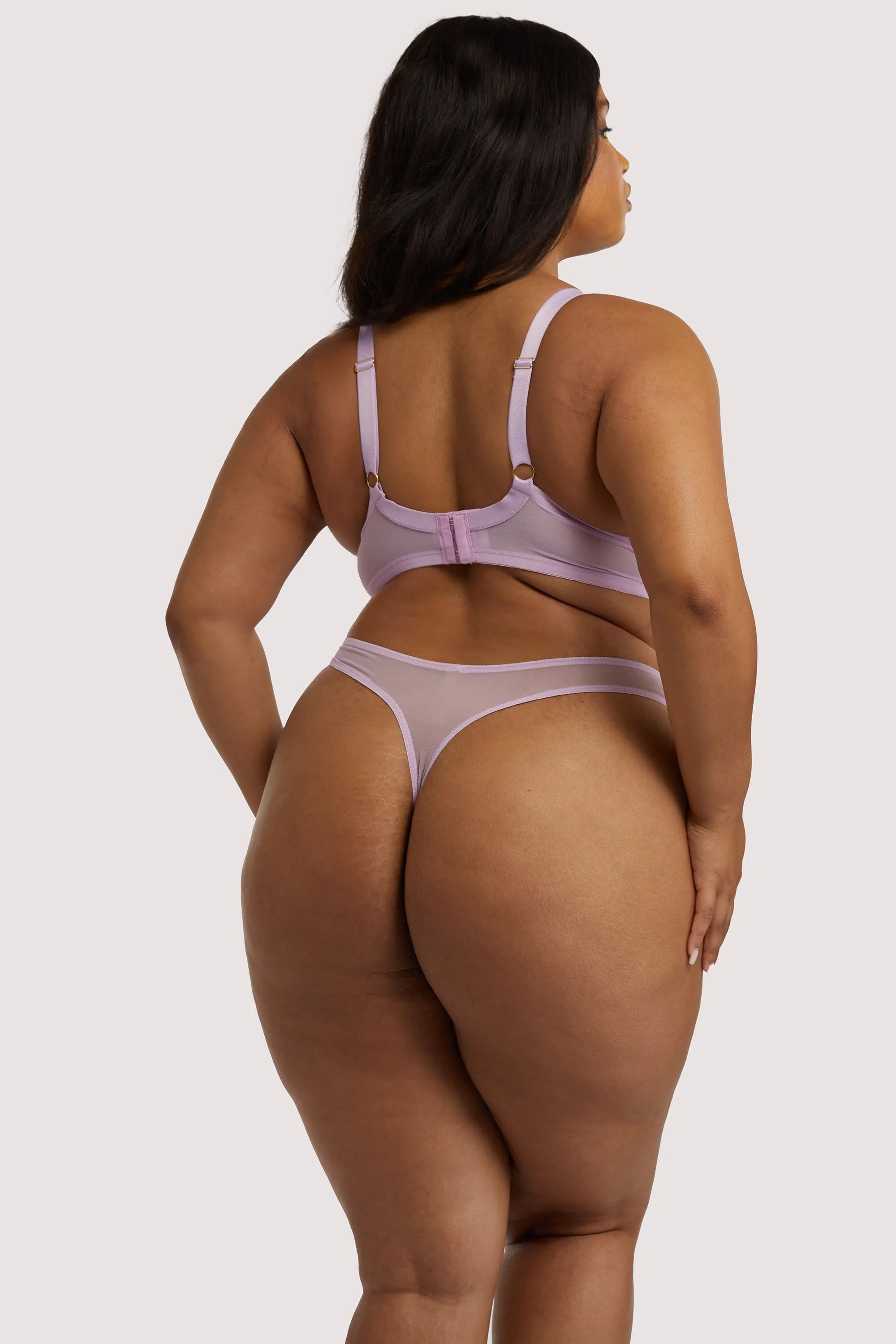 Lila Lilac Thong