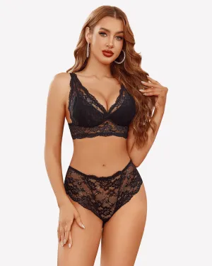 Lingerie Set Lace Bra and Panty Sets