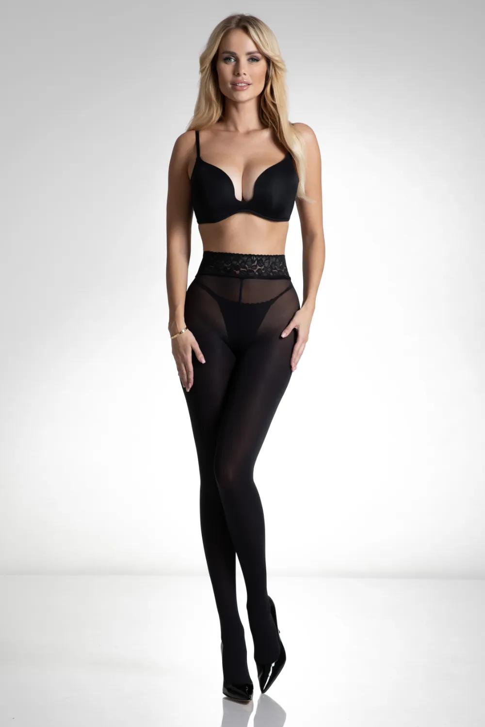 Luxe Lace Tights 50 Denier