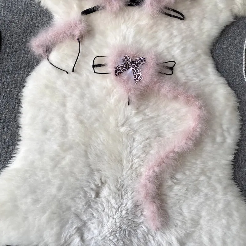 Meow & Mischief Three Piece Teddy Lingerie