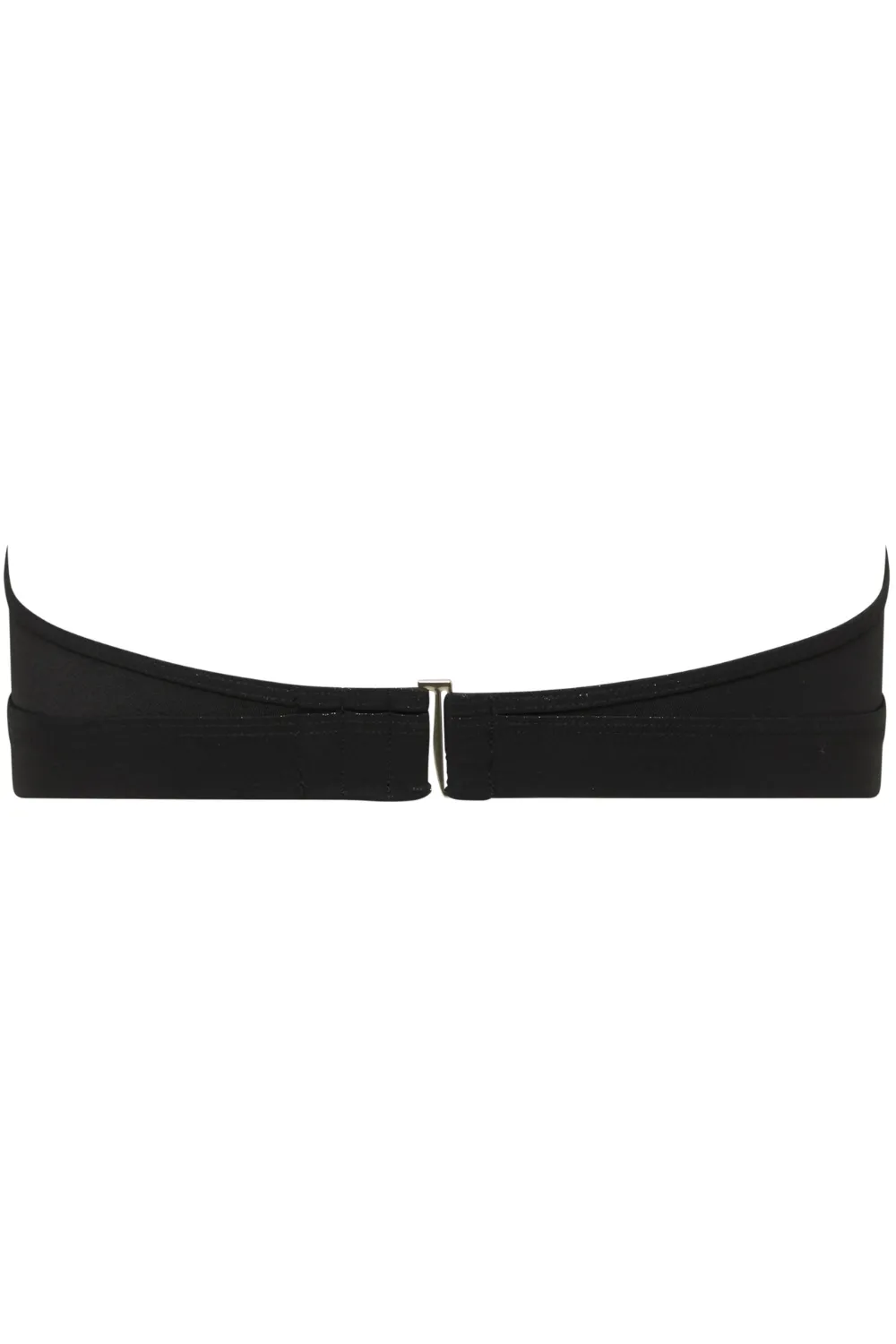 Minuit Bandeau Bikini Top in Black
