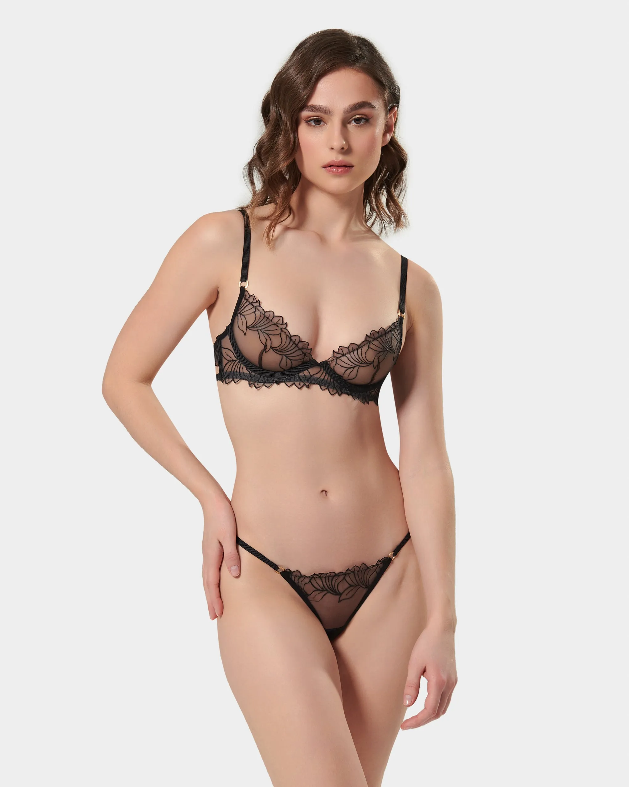 Monet Thong Black