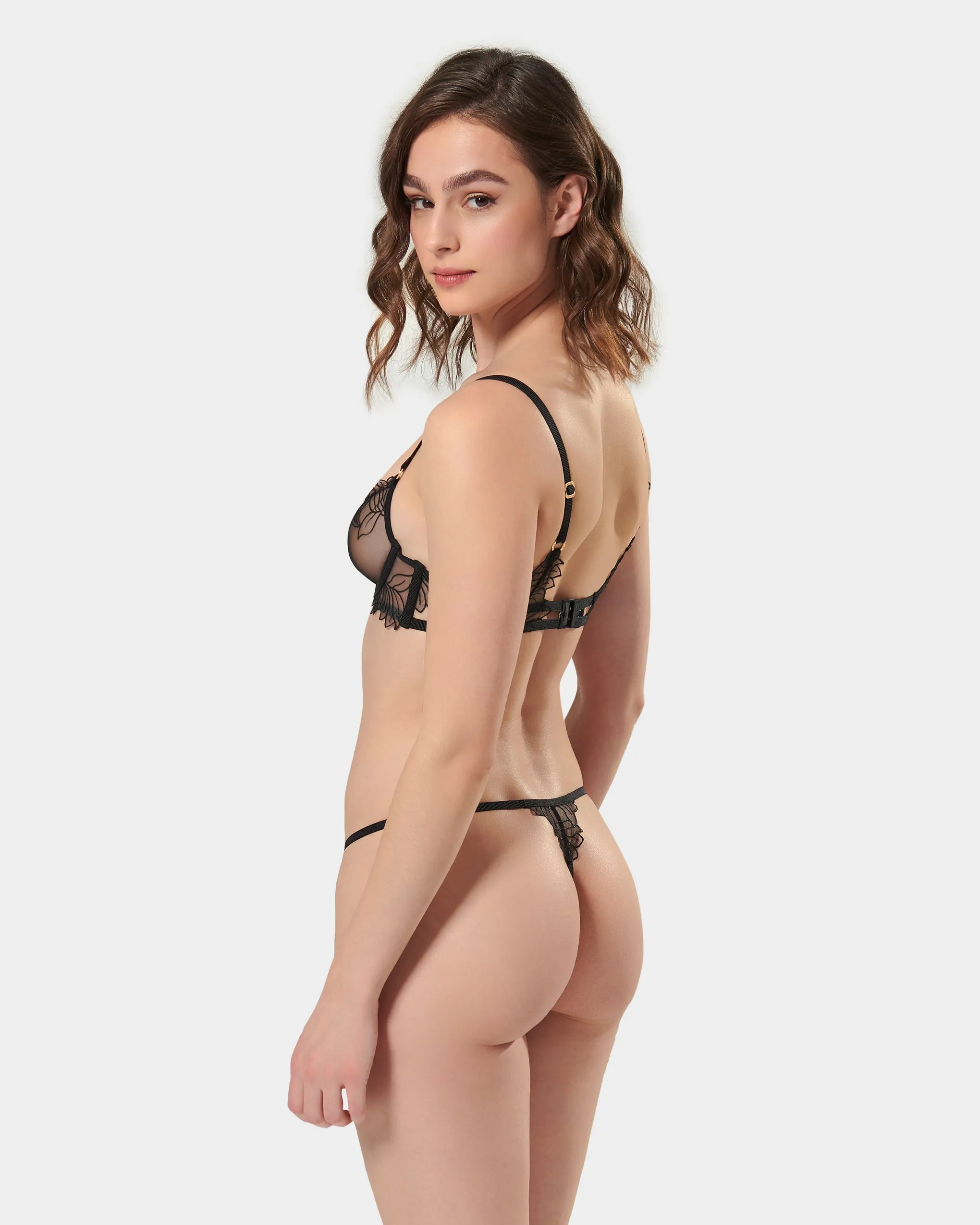 Monet Thong Black