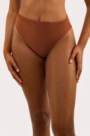 Morgan Bronze Glitter Mix & Match High-Waist Brief