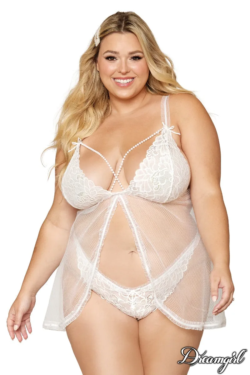 Pearl Flyaway Babydoll