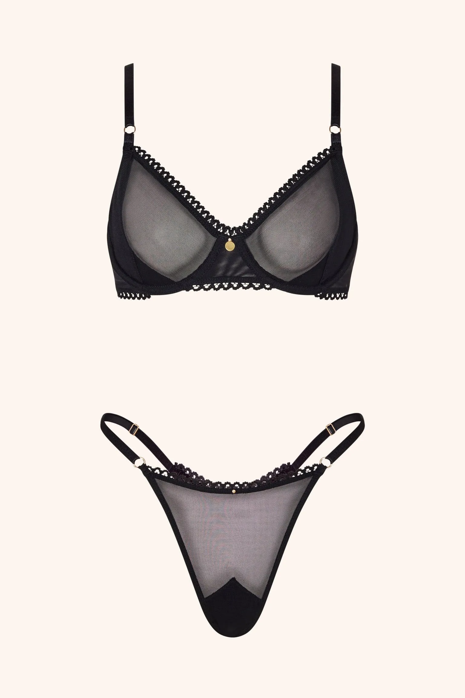 Push Up Bra Black