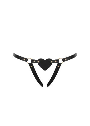 Salome Open Panty (Black)