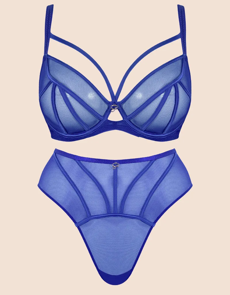 Scantilly Senses Plunge Bra Ultraviolet