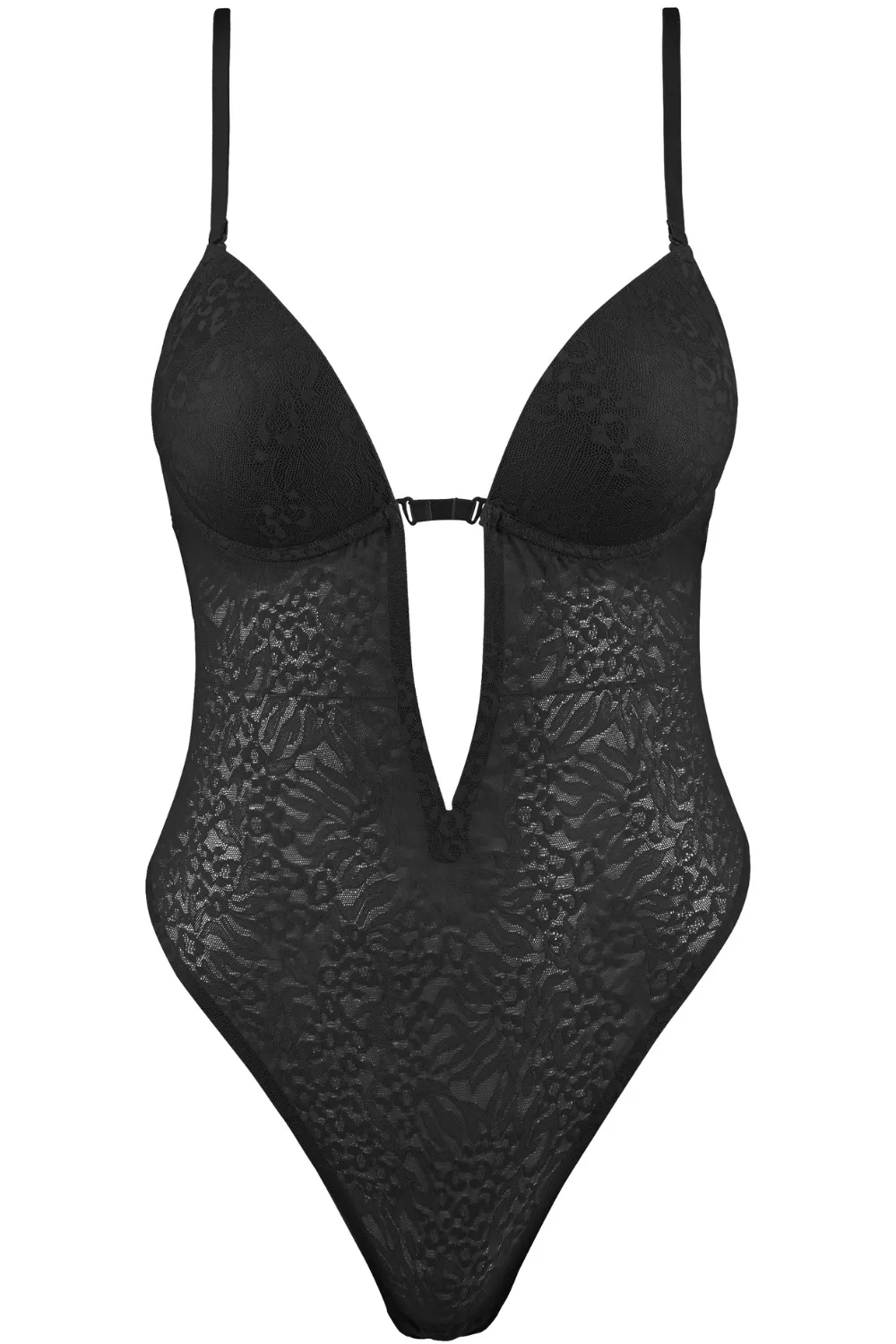 Sculpt by Aubade Multiway Thong Bodysuit in Black