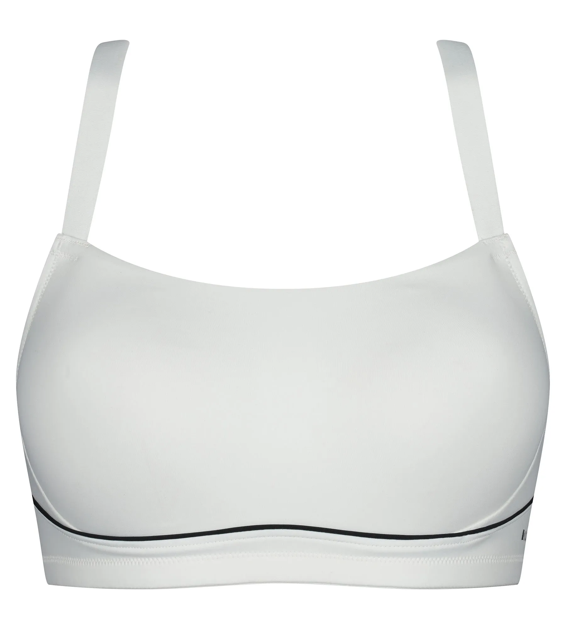 Sculpting microfiber sports bra Ecru Dim Move