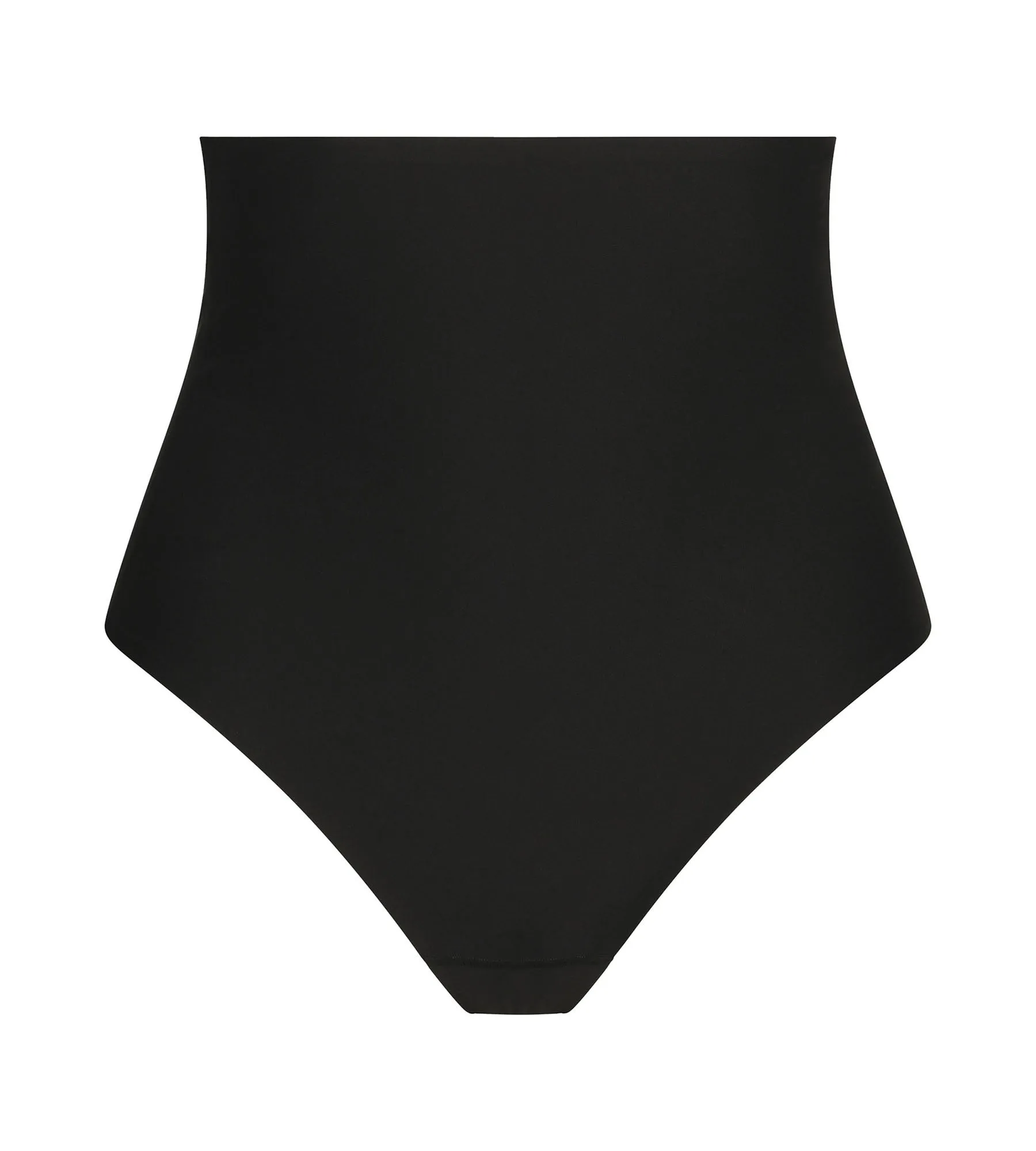 Seamless High-Waist Sculpting Effect Briefs for Women in Black – Dim Silhouette Invisible