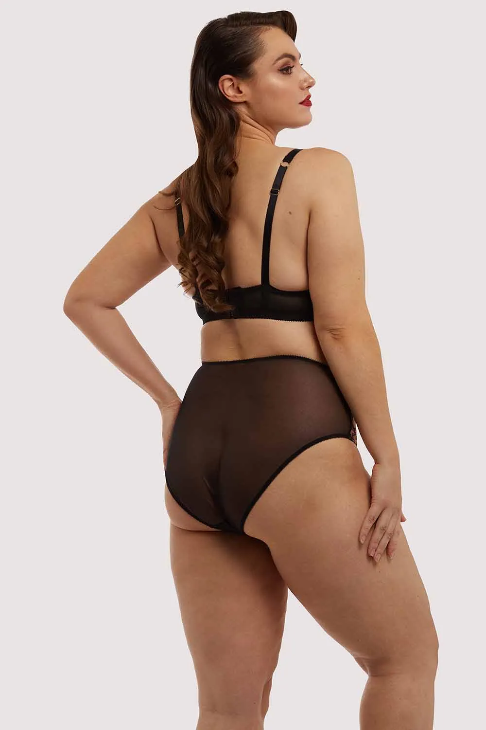 Severine Black Brief Curve