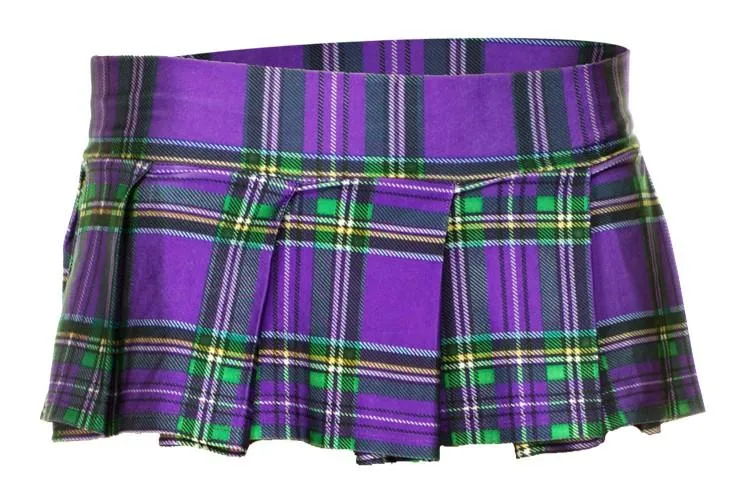 Sexy Plaid Skirt