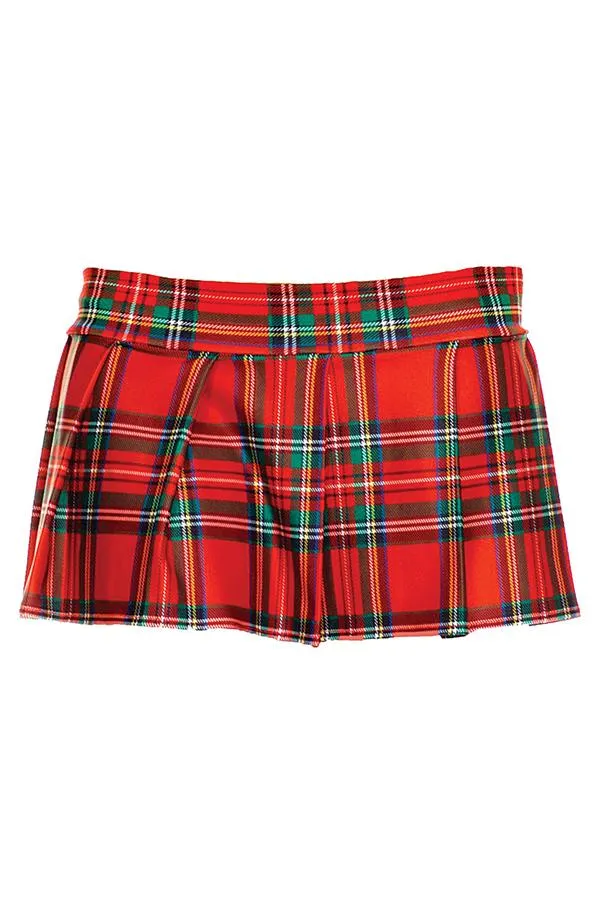 Sexy Plaid Skirt