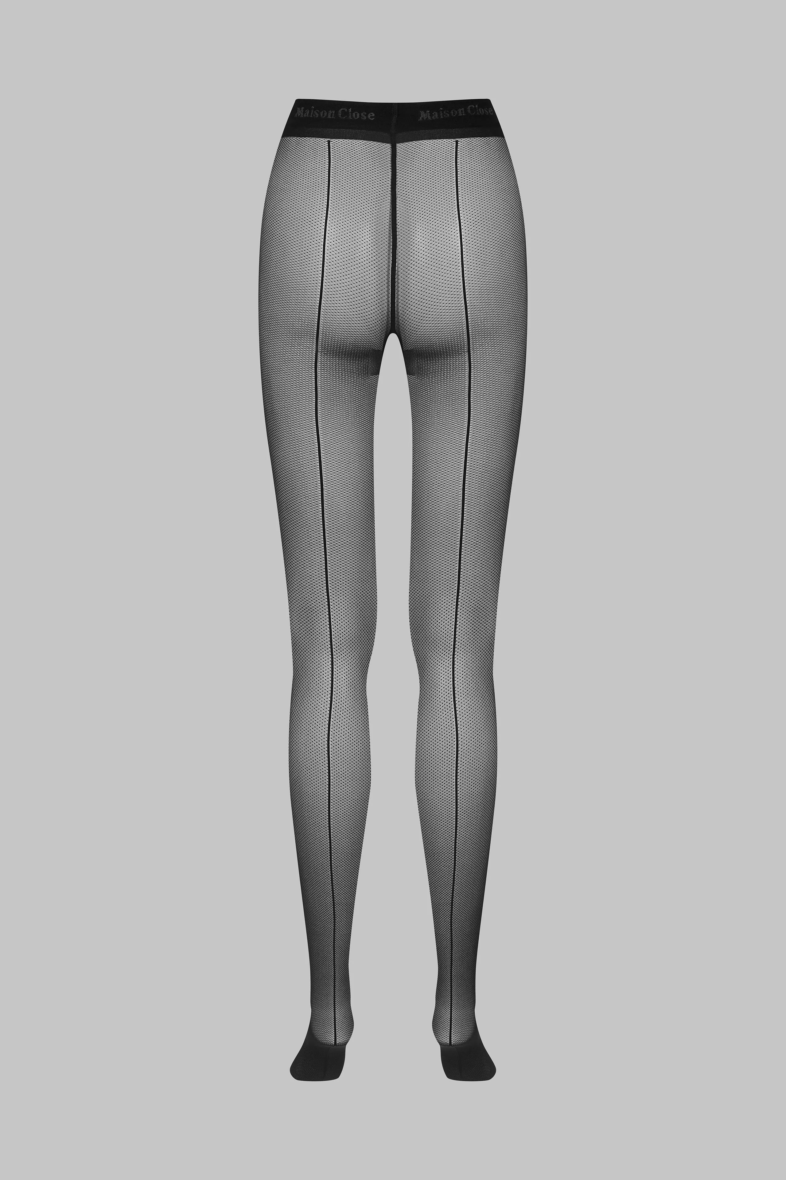 Signature couture 25D illusion fishnet tights - Les Coquetteries