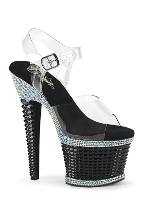 SPECTATOR-708RS Sandal | Clear Vinyl