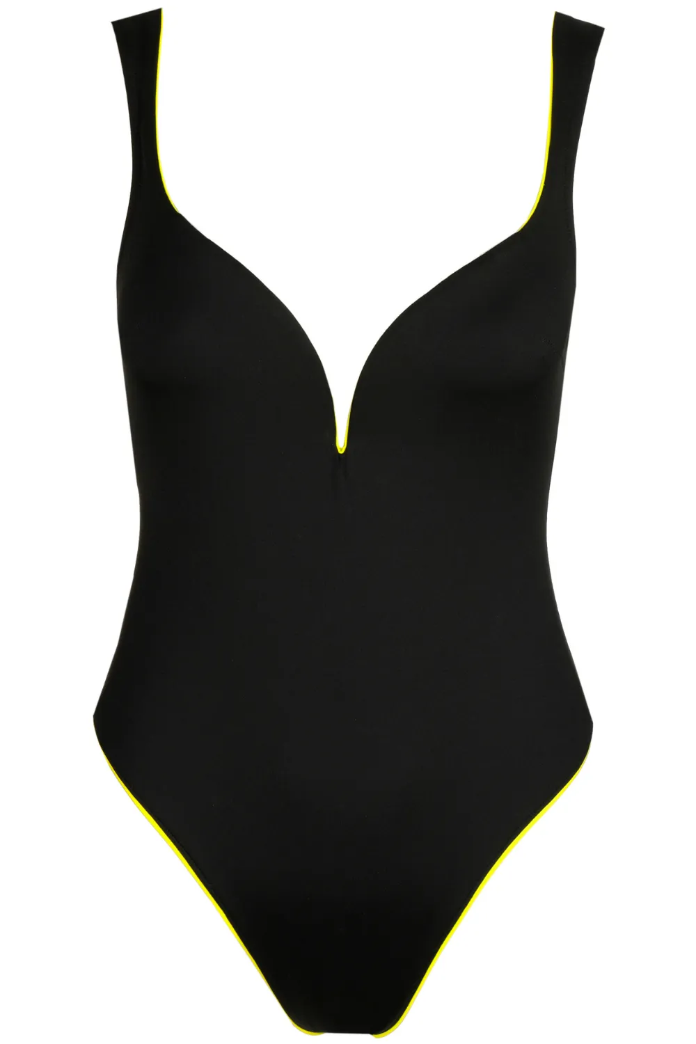 Tomorrowland x Sarda Greta Plunge Swimsuit in Black
